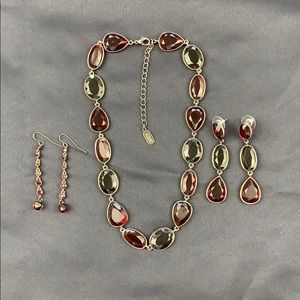 Necklace/Earring 3 Piece Set